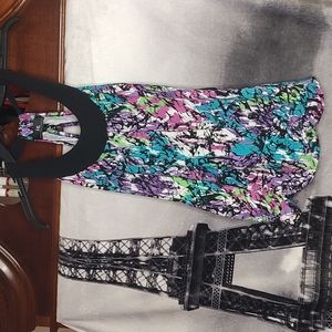 Black/Pink/Purple Top